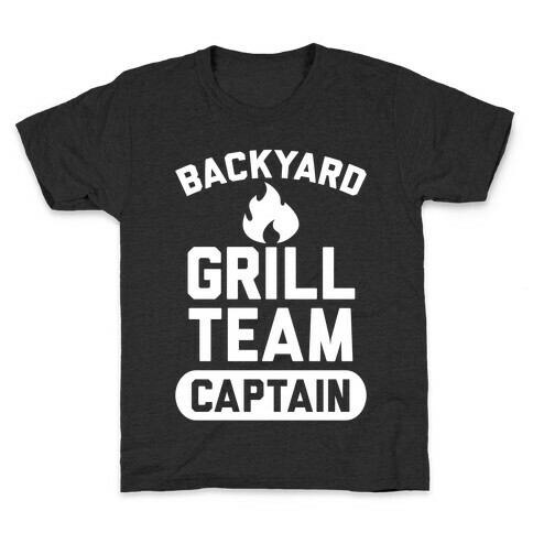 Backyard Grill Team Captain Kids T-Shirt