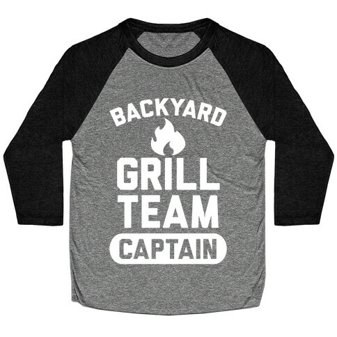 Backyard Grill Team Captain Baseball Tee