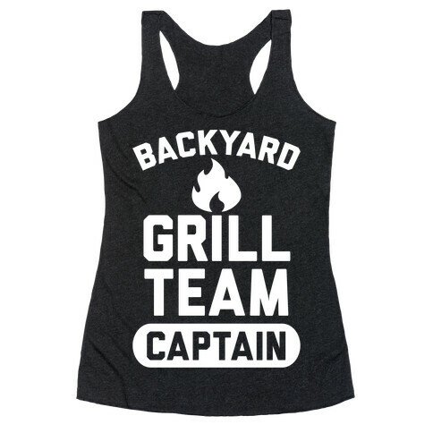 Backyard Grill Team Captain Racerback Tank Top