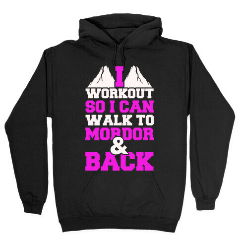 Workout Fellowship Style Hooded Sweatshirt