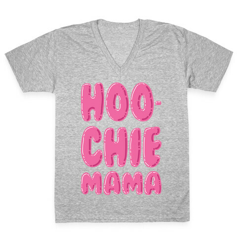 Hoochie Mama V-Neck Tee Shirt