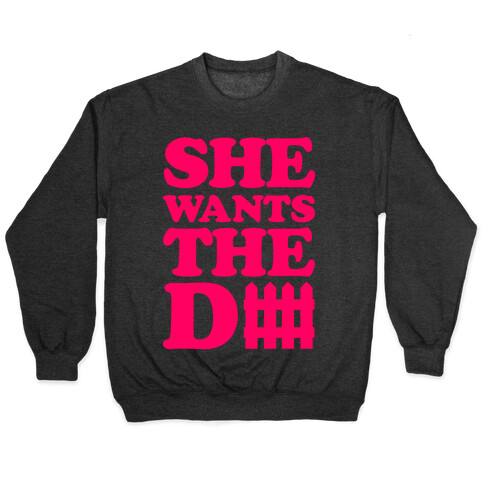 She Wants The Defense Pullover