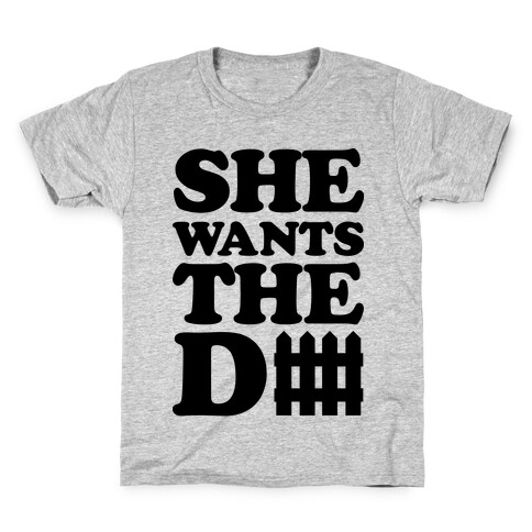 She Wants The Defense Kids T-Shirt