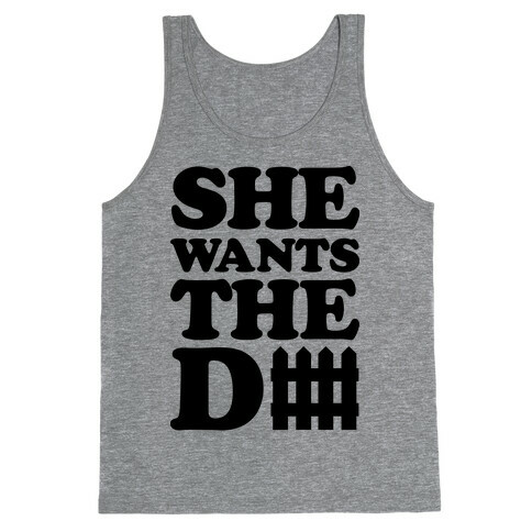 She Wants The Defense Tank Top