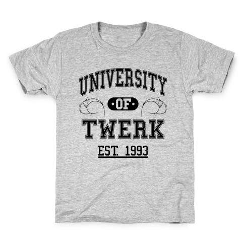 University Of Twerk Kids T-Shirt