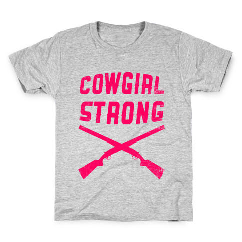 Cowgirl Strong Kids T-Shirt