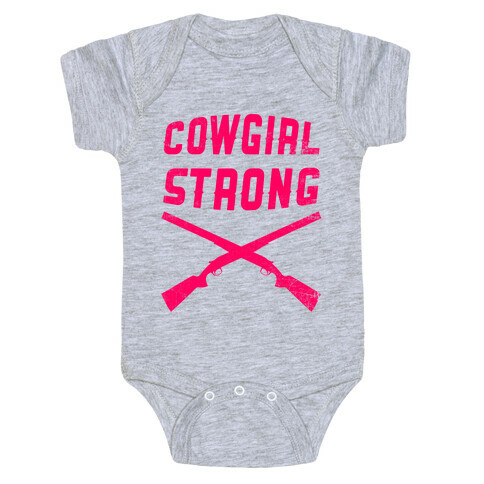 Cowgirl Strong Baby One-Piece