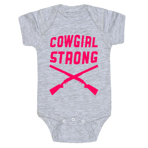 Cowgirl Strong Baby One-Piece