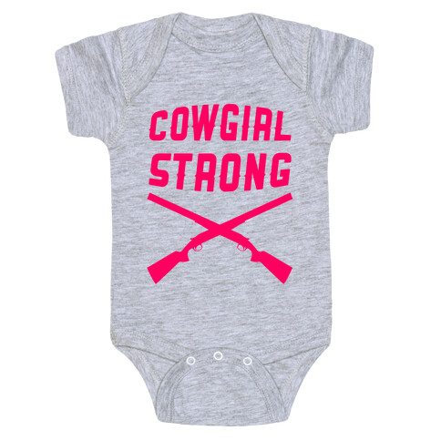 Cowgirl Strong Baby One-Piece