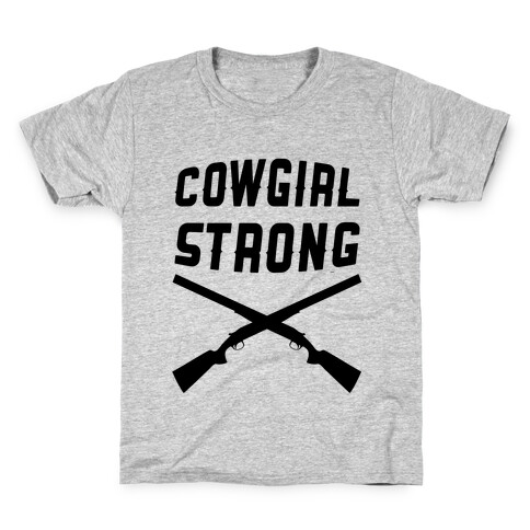 Cowgirl Strong Kids T-Shirt