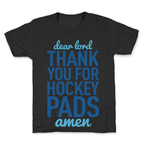 Dear Lord Thank You For Hockey Pads Kids T-Shirt