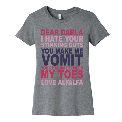 Dear Darla Womens T-Shirt