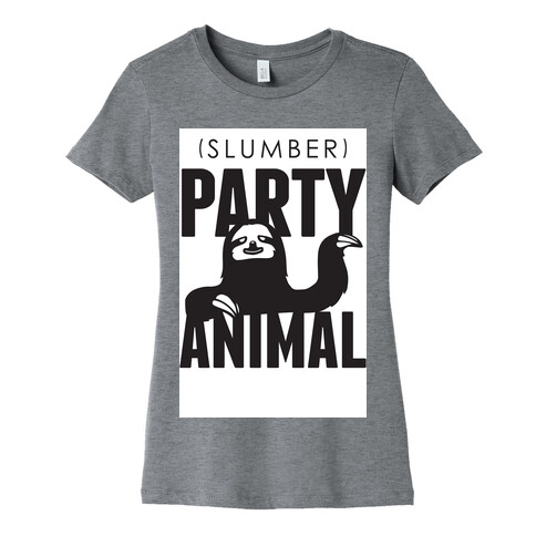 Slumber Party Animal Womens T-Shirt