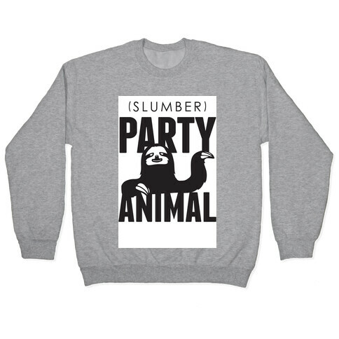 Slumber Party Animal Pullover