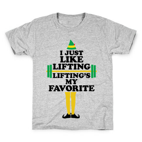 I Just Like Lifting Kids T-Shirt