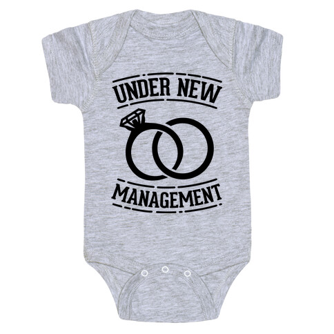 Under New Management  Baby One-Piece