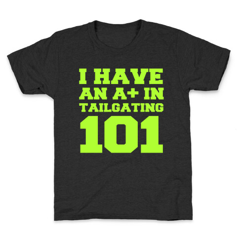 Tailgating 101 Kids T-Shirt