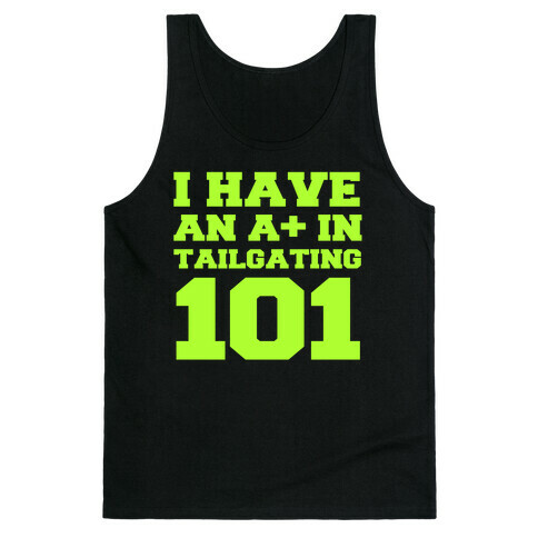 Tailgating 101 Tank Top
