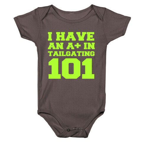 Tailgating 101 Baby One-Piece