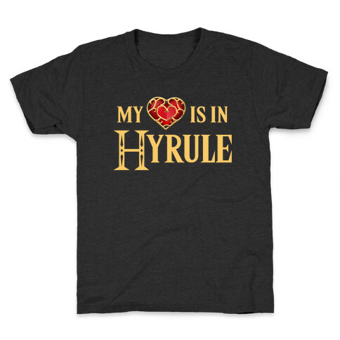 My (Heart) is in Hyrule Kids T-Shirt