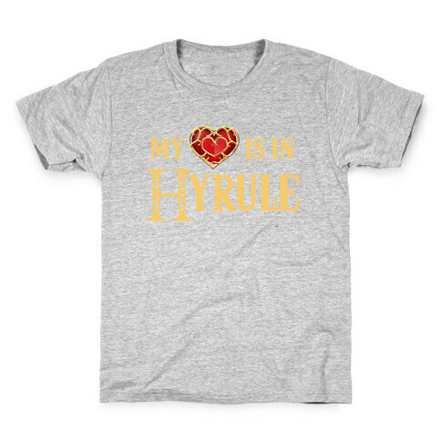 My (Heart) is in Hyrule Kids T-Shirt