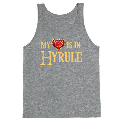 My (Heart) is in Hyrule Tank Top