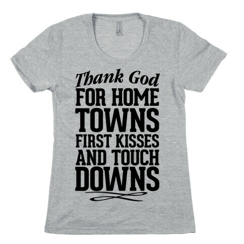 Thank God For Country Love Womens T-Shirt