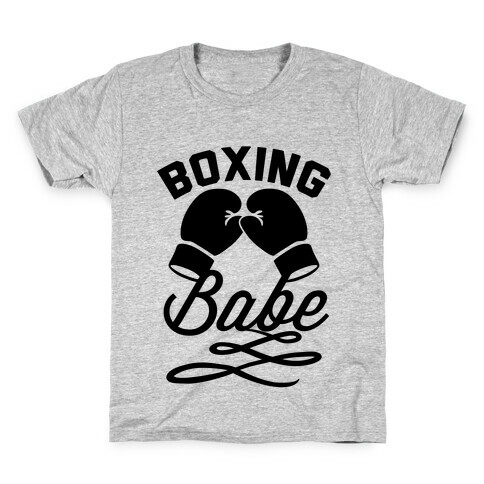 Boxing Babe Kids T-Shirt