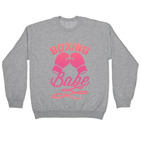 Boxing Babe Pullover
