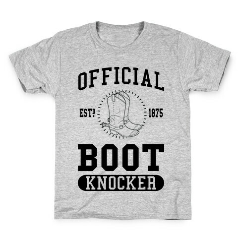 Official Boot Knocker Kids T-Shirt