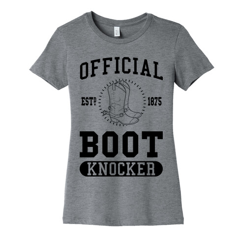 Official Boot Knocker Womens T-Shirt