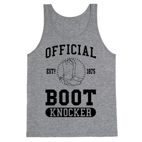 Official Boot Knocker Tank Top