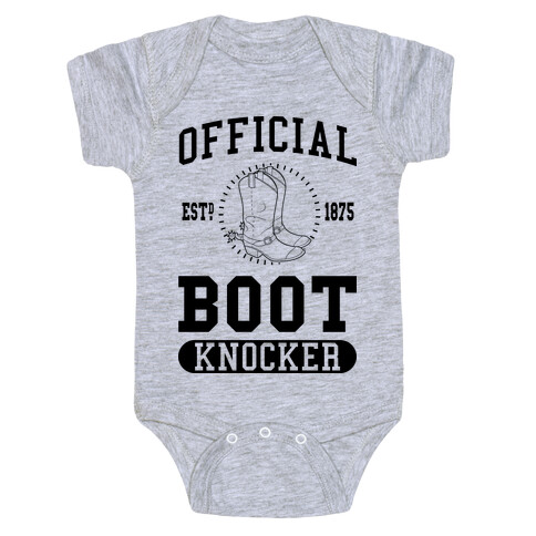 Official Boot Knocker Baby One-Piece