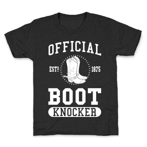 Official Boot Knocker Kids T-Shirt