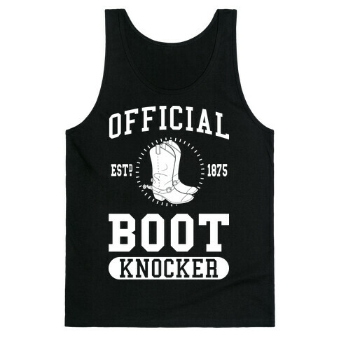 Official Boot Knocker Tank Top