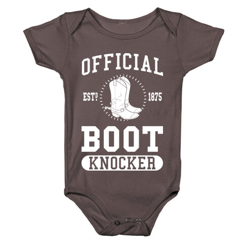 Official Boot Knocker Baby One-Piece