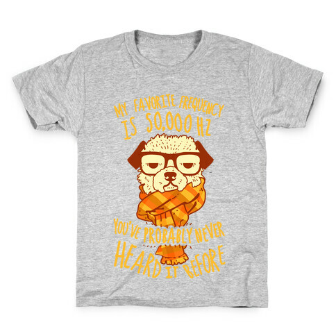 Hipster Dog Kids T-Shirt