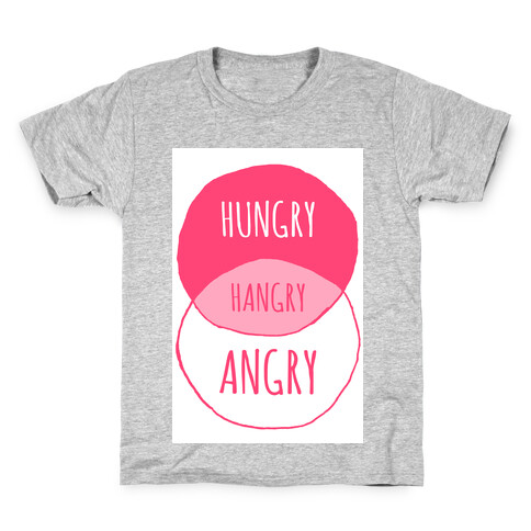 Hangry Diagram Kids T-Shirt