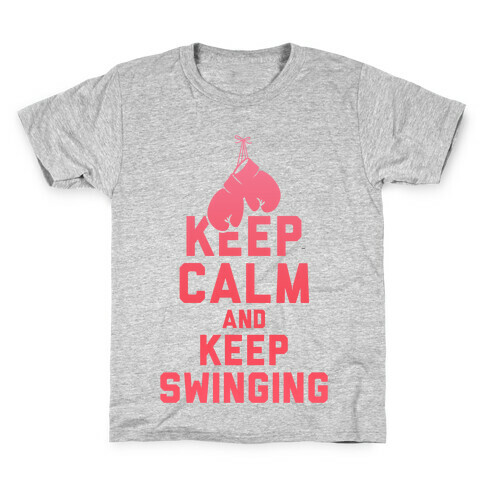 Keep Calm and Keep Swinging Kids T-Shirt