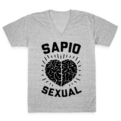 Sapiosexual V-Neck Tee Shirt