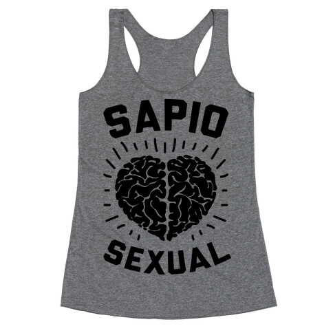 Sapiosexual Racerback Tank Top