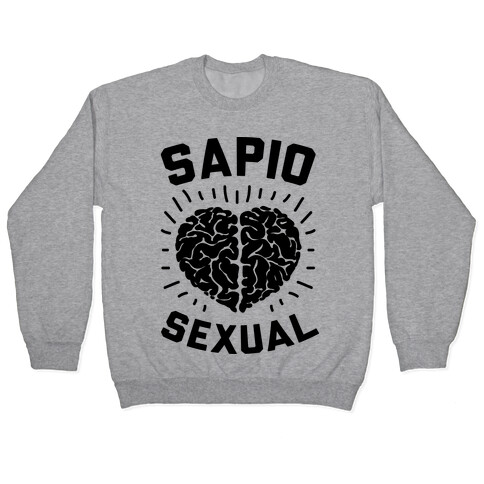 Sapiosexual Pullover