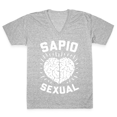 Sapiosexual V-Neck Tee Shirt