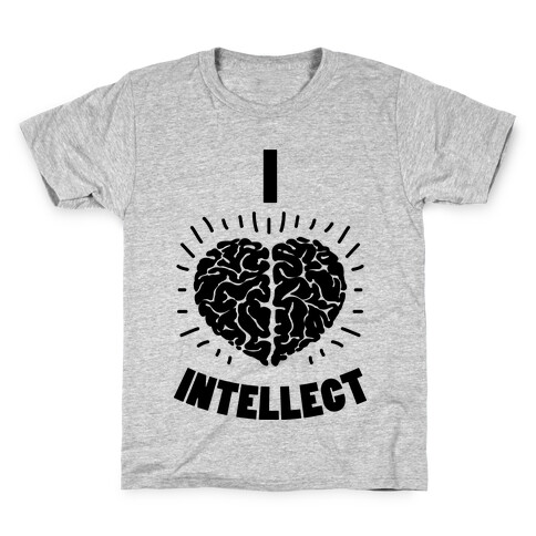 I Heart Intellect Kids T-Shirt