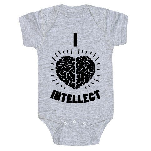 I Heart Intellect Baby One-Piece