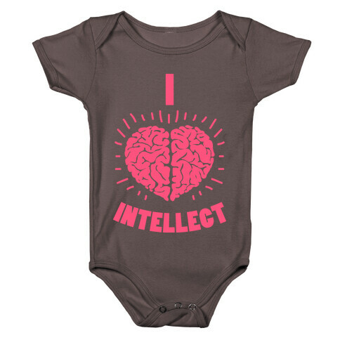 I Heart Intellect Baby One-Piece