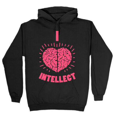 I Heart Intellect Hooded Sweatshirt