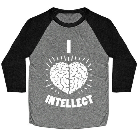 I Heart Intellect Baseball Tee