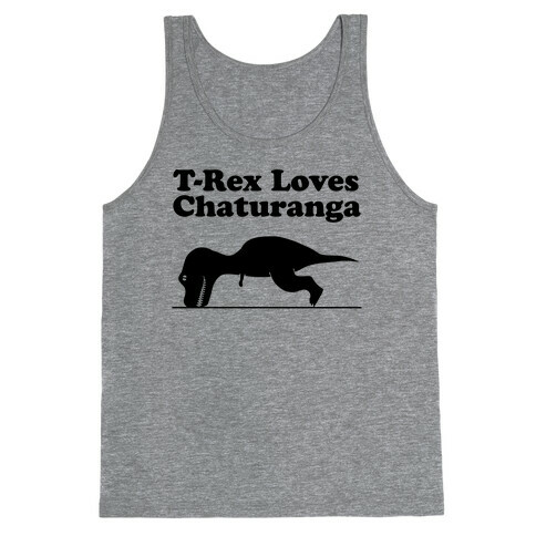 T-Rex Loves Chaturanga Tank Top