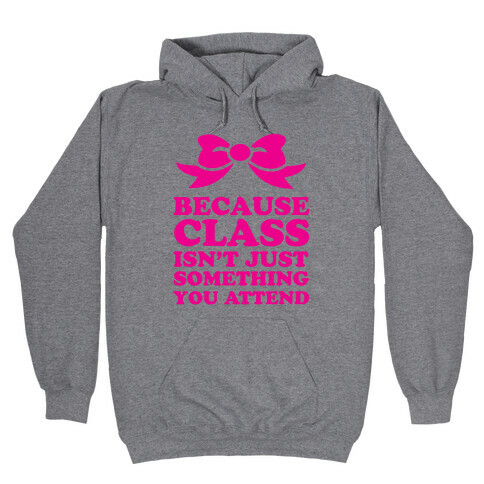 Because Class Hooded Sweatshirt